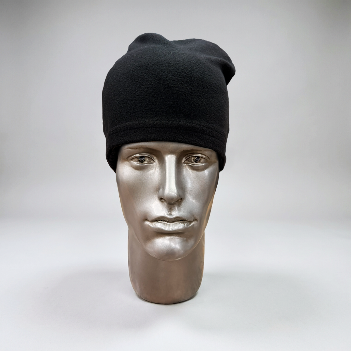 Black Fleece Beanie Cap